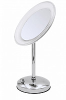 Зеркало косметическое настольное Ridder Tiana О3205100 5х-увелич. LED USB хром от Водопад  фото 1