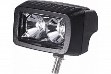 Фара светодиодная Вымпел 5205 WL-420 квадрат, металлический корпус, 2 LED, 20W от Водопад  фото 1