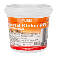 Клей ПВА Pufas Universal Kleber cтроительный (1 кг) от Водопад  фото 1