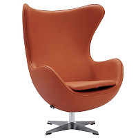 Кресло Bradex EGG STYLE CHAIR оранжевый от Водопад  фото 1
