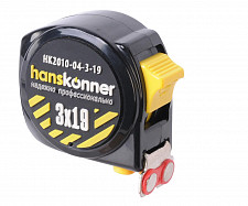 Рулетка Hanskonner HK2010-04-3-19, длина 3 м, ширина 19 мм от Водопад  фото 1