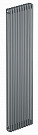 Радиатор стальной трубчатый Rifar Tubog TUB 3180-08-DV1-TI 3180/08, ниж./подкл., 2088Вт, титан матовый (серый TI)