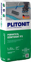 Смесь Plitonit Р3 4607 ровнитель быстротвердеющий для финишного выравнивания, 20 кг от Водопад  фото 1