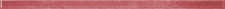 Бордюр стеклянный Керамин Фреш 1, 50х2 см, розовый (шт) от Водопад  фото 1
