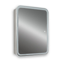 Зеркало-шкаф Azario Фиджи flip 50 LED-00002471 подсветка, сенсорный выключатель с функцией диммера от Водопад  фото 2