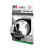Универсальная лента для защиты от протечек силиконовая Pipal Chemicals QuickSPACER Mr.Bond Smart XL (JuncoTape) (0,5мм*50мм, 3м), блистер от Водопад  фото 1