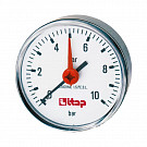 Термометр Itap 493 3/8x40, D 40 мм, шток L = 50 мм, 0-80С*, G3/8, аксиальный