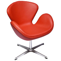 Кресло Bradex Swan Chair красный от Водопад  фото 3