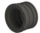 Манжета резиновая переходная MasterProf D40х32 мм, для канализации, черная