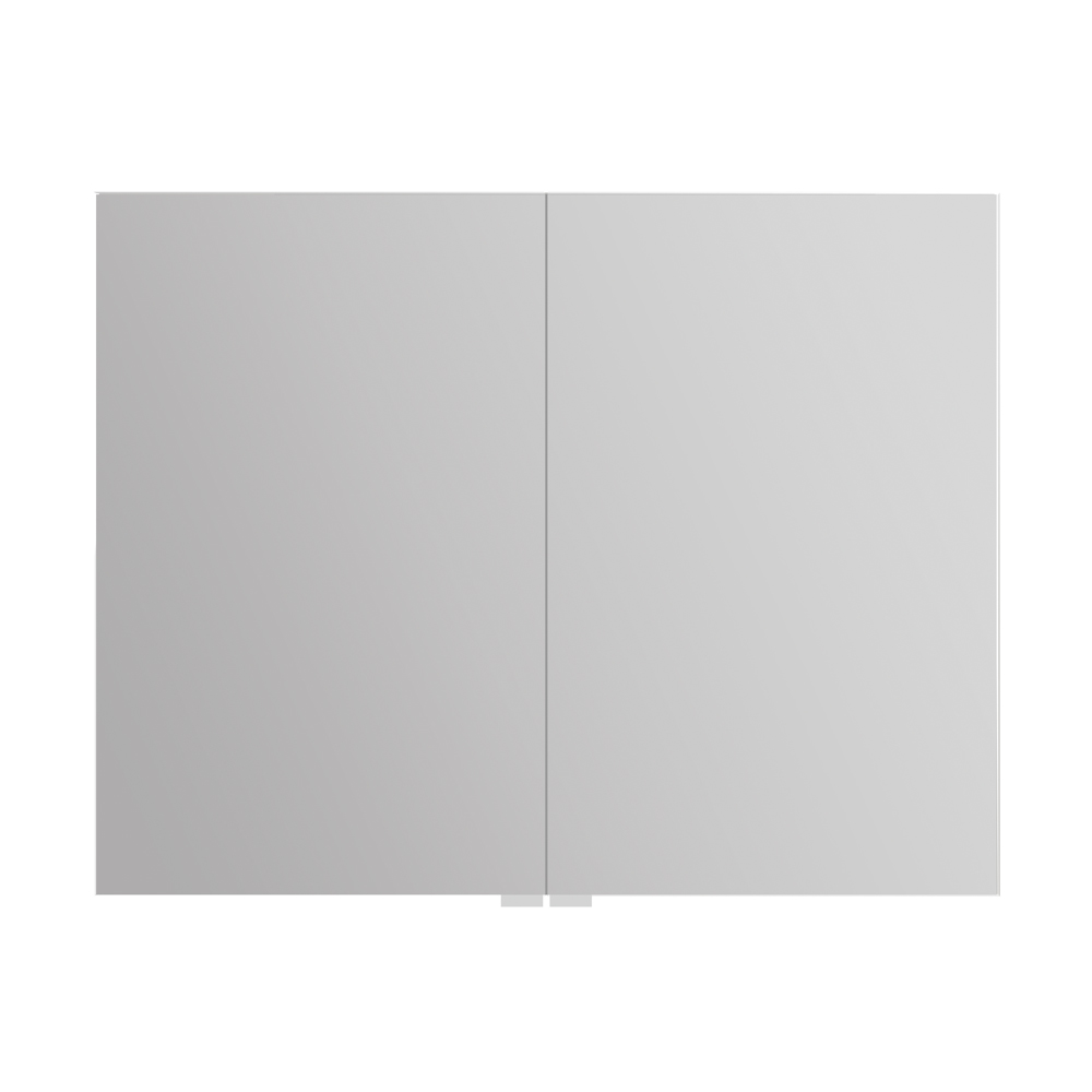 Зеркальный шкаф SPC-2A-DL-BL-900 900х130х700 с нижней подсветкой двери, с 2-х сторонним зеркалом - фото 1