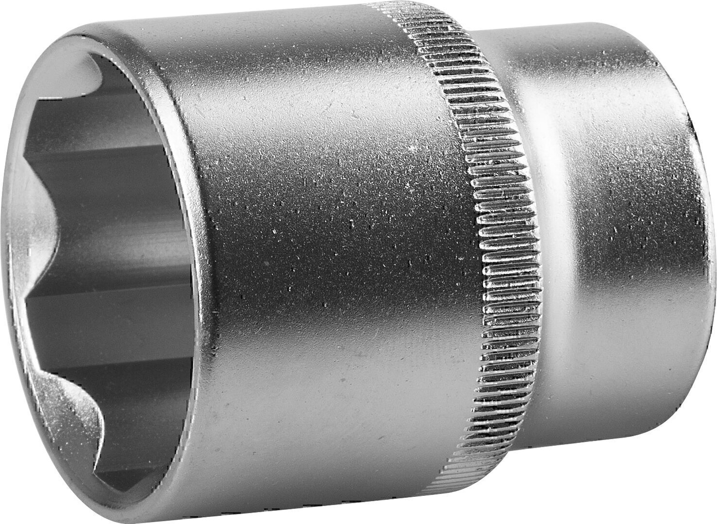 Головка торцовая Зубр Мастер 27725-30_z02 Cr-V, SUPER LOCK, хроматированное покрытие, 30 мм торцовая бита головка kraftool