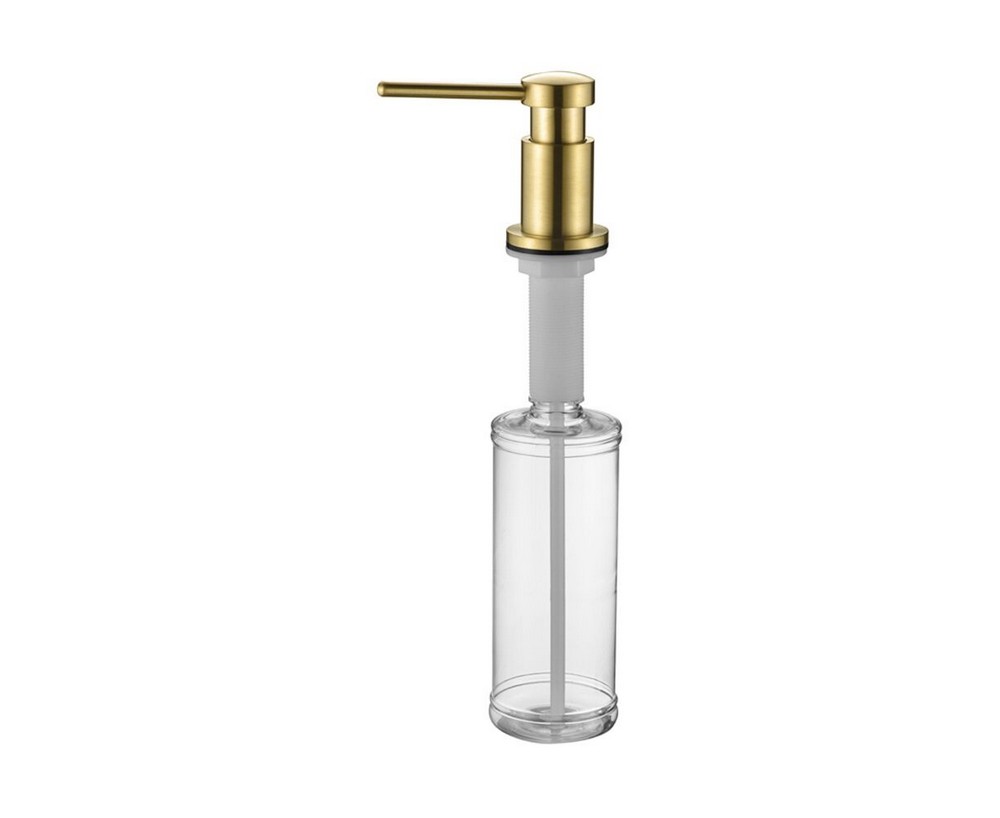 Дозатор для жидкого мыла Brevit, D005-G золото