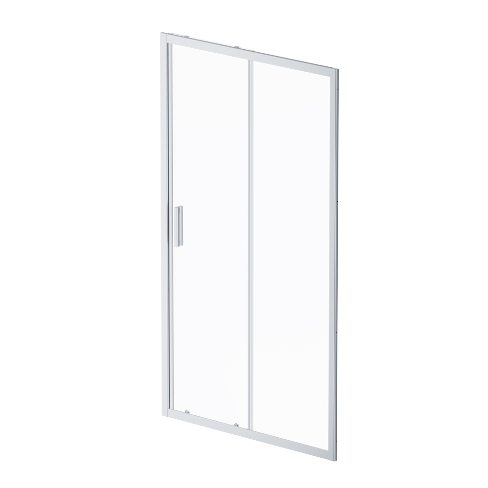 Душевая дверь Gem Solo W90G-110-1-195MT 110х195, стекло прозрачное, профиль хром матовый - фото 1