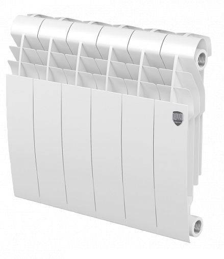 Радиатор биметаллический BiLiner 350/87мм, 6-секций, 720Вт, белый BiLiner 350/87мм, 6-секций, 720Вт, белый - фото 1