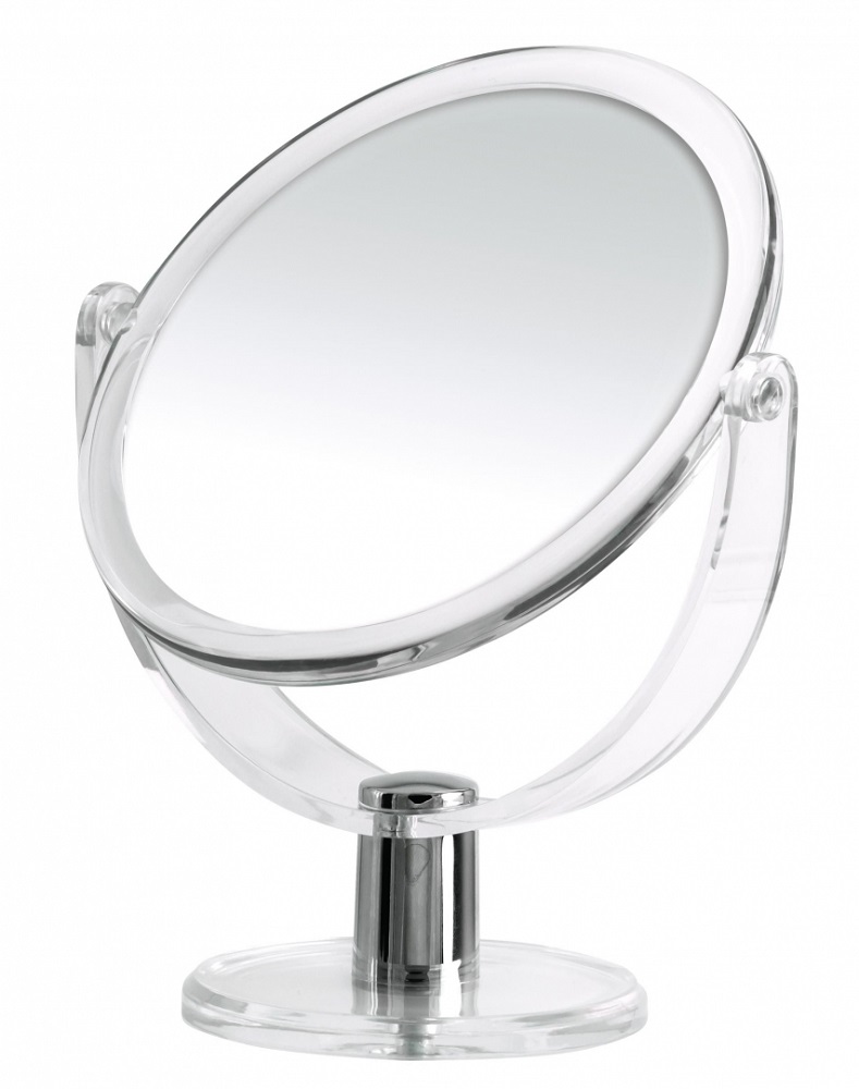 Зеркало косметическое настольное Kida О3007300 1х/3х-увелич. прозрачный