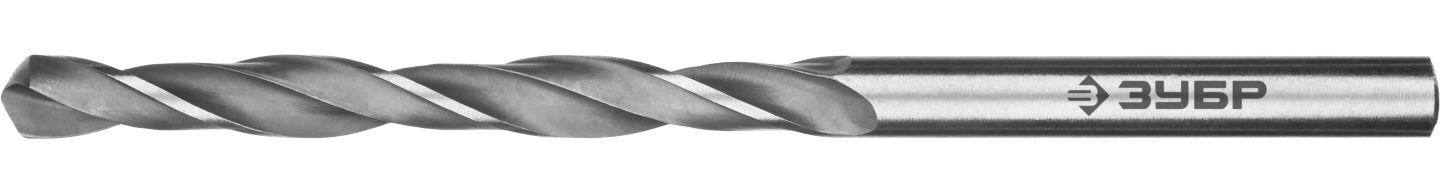 Сверло по металлу Зубр Профессионал ПРОФ-В 29621-4.3 сталь Р6М5, класс В, 4.3х80мм
