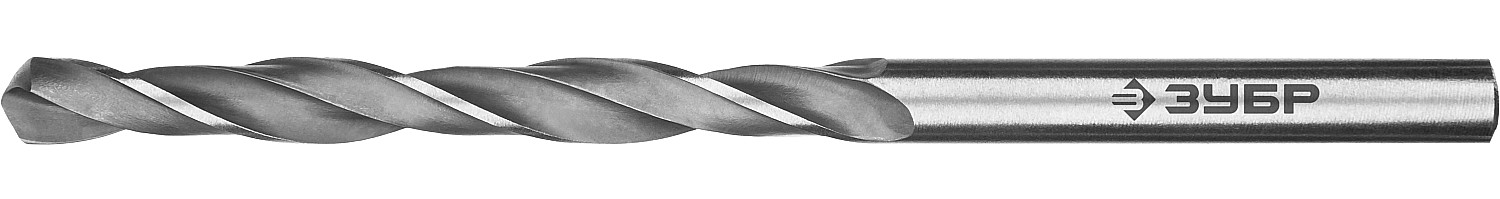 Сверло по металлу Зубр Профессионал ПРОФ-В 29621-4.5 сталь Р6М5, класс В, 4.5х80мм