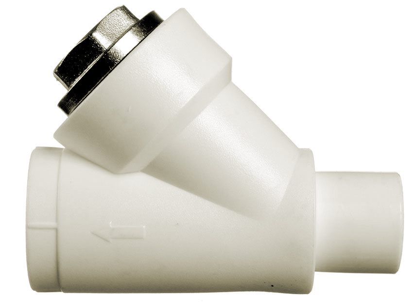 Фильтр полипропиленовый Кросс 25 мм ВН-НР, белый сумка кросс боди без застёжки белый