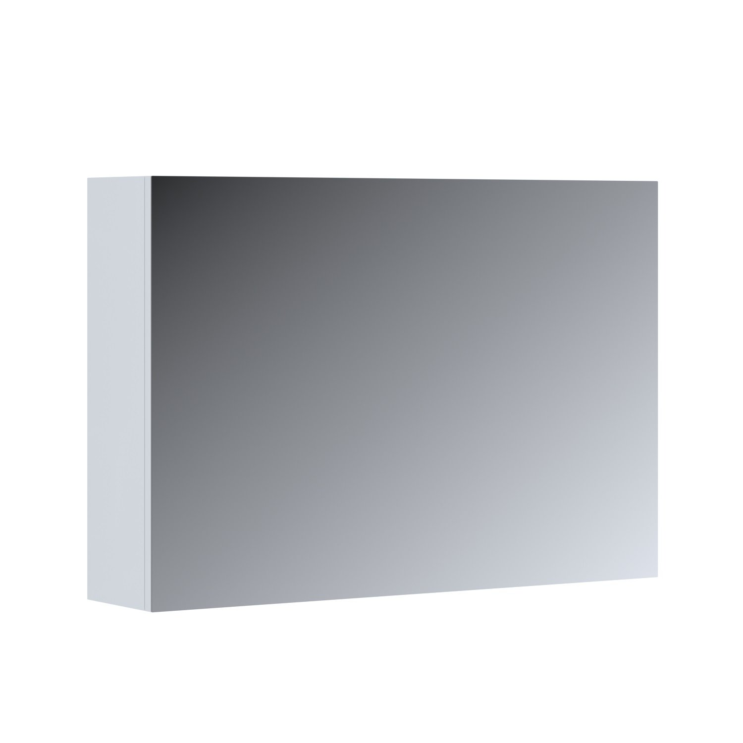 Зеркальный шкаф Capri Cap800.12 800х170х550, Ral белый глянец - фото 1