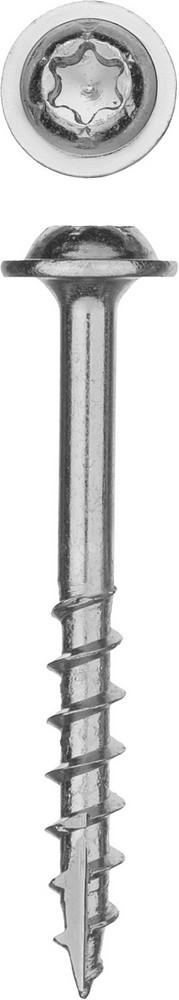 Саморез Зубр 30081-42-025 для глухих отверстий 25 х 4.2 мм, редкая резьба, цинк 500 шт