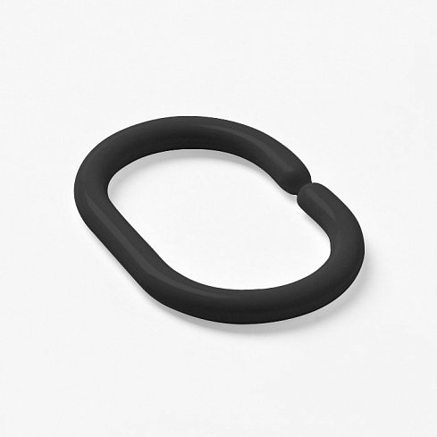 Кольца для штор RID013P, черные