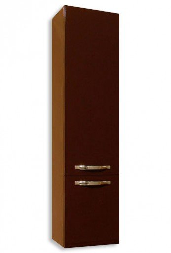 Шкаф-колонна Акватон 1.A124.4.03A.A43.0 Ария-М подвесная, темно-коричневая