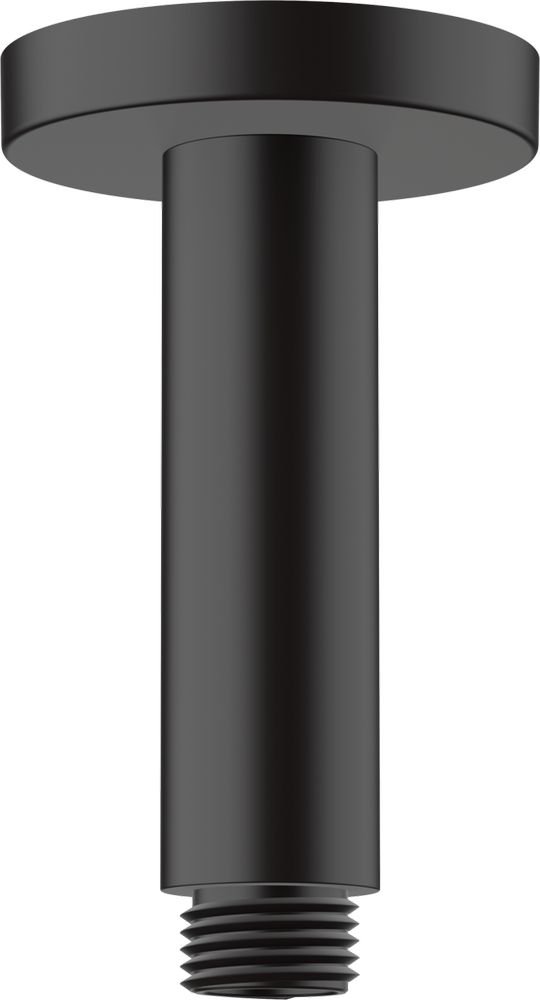 Потолочный держатель Vernis Blend 27804670 100 мм, черный матовый - фото 1