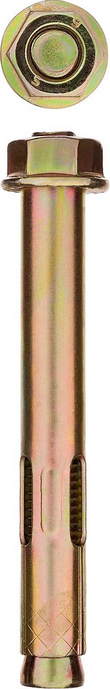 Анкерный болт с гайкой Зубр 302342-12-075 Профессионал М12 x 75 мм 30 шт. - фото 1