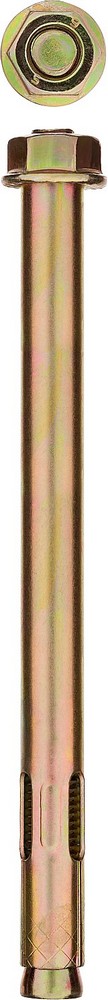 Анкерный болт с гайкой Зубр 302342-12-129 Профессионал М12 x 129 мм 10 шт. - фото 1