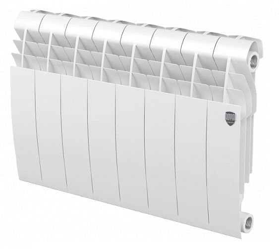 Радиатор биметаллический BiLiner 350/87мм, 8-секций, 960Вт, белый BiLiner 350/87мм, 8-секций, 960Вт, белый - фото 1