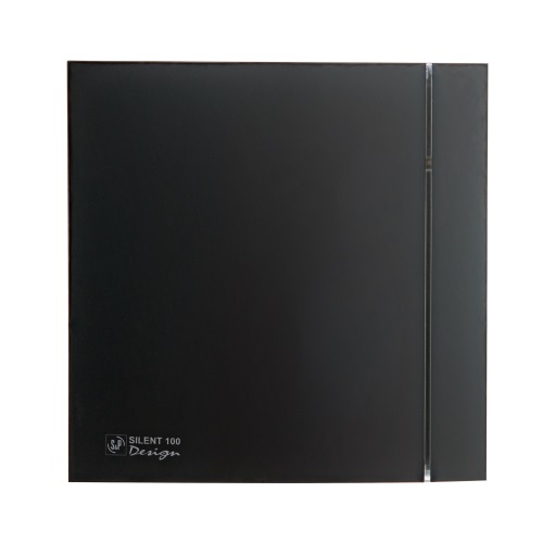 Вентилятор вытяжной Silent-100 CRZ MATT Black Design 4C 03-0103-315 матовый черный