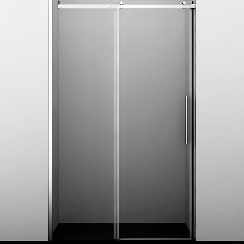 Душевая дверь Dinkel 58R30 1300х2000, прозрачное стекло, профиль серебро