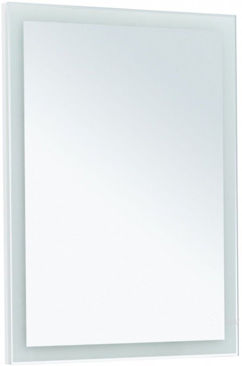 Зеркало Августа 274025 60 см, цвет белый - фото 1