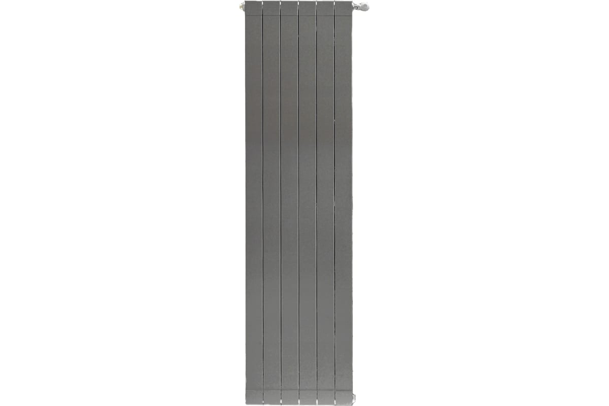 Радиатор алюминиевый Stout-Oscar SRA-0110-18000704 1800/95 мм, 4-секции, 1188 Вт, черный