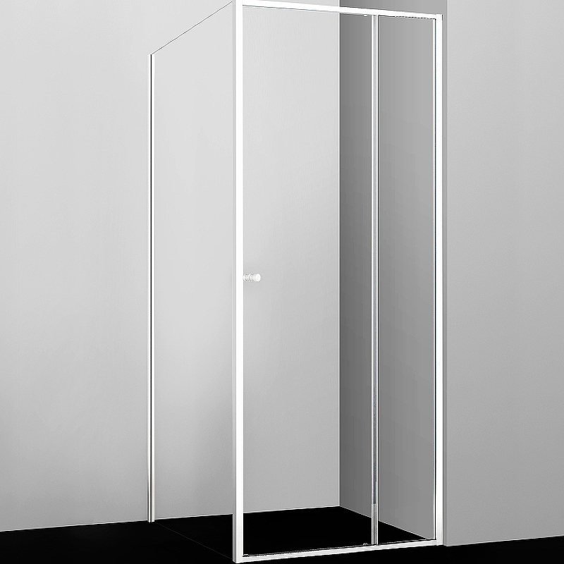 Душевой уголок Rhin 44S19 1000х1000х2000, прозрачное стекло, профиль белый