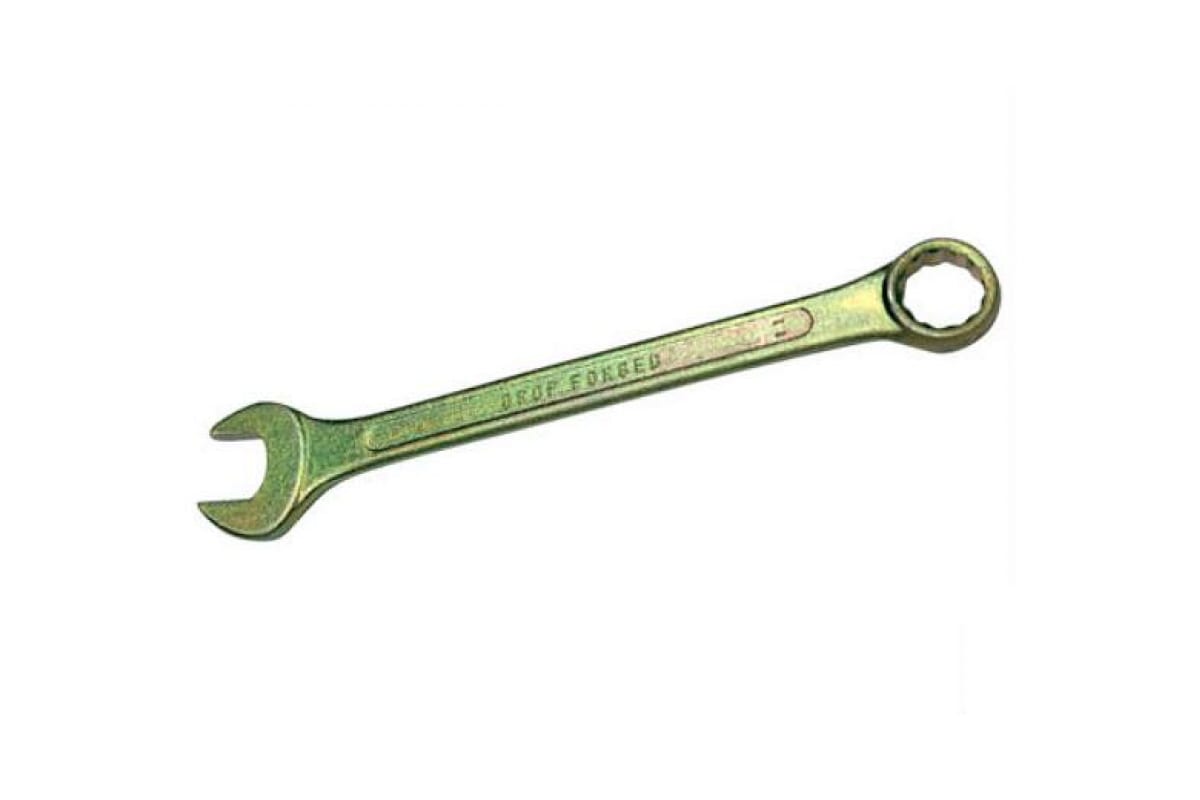 Комбинированный ключ Сибртех Matrix 14981 15 мм желтый цинк комбинированный ключ сибртех 14911 17 мм crv фосфатированный