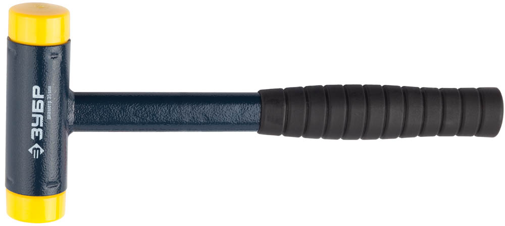 Молоток безинерционный Зубр 2043-35 БМП 450 г 35 мм, с полиамидными бойками