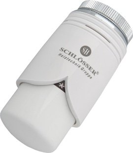 Термостатическая головка Brillant M30х1,5 SH белый-белый