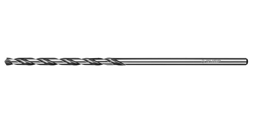 Сверло по металлу Зубр Проф-А 29624-1.5 сталь Р6М5, класс А, 1,5х70 мм, удлиненное