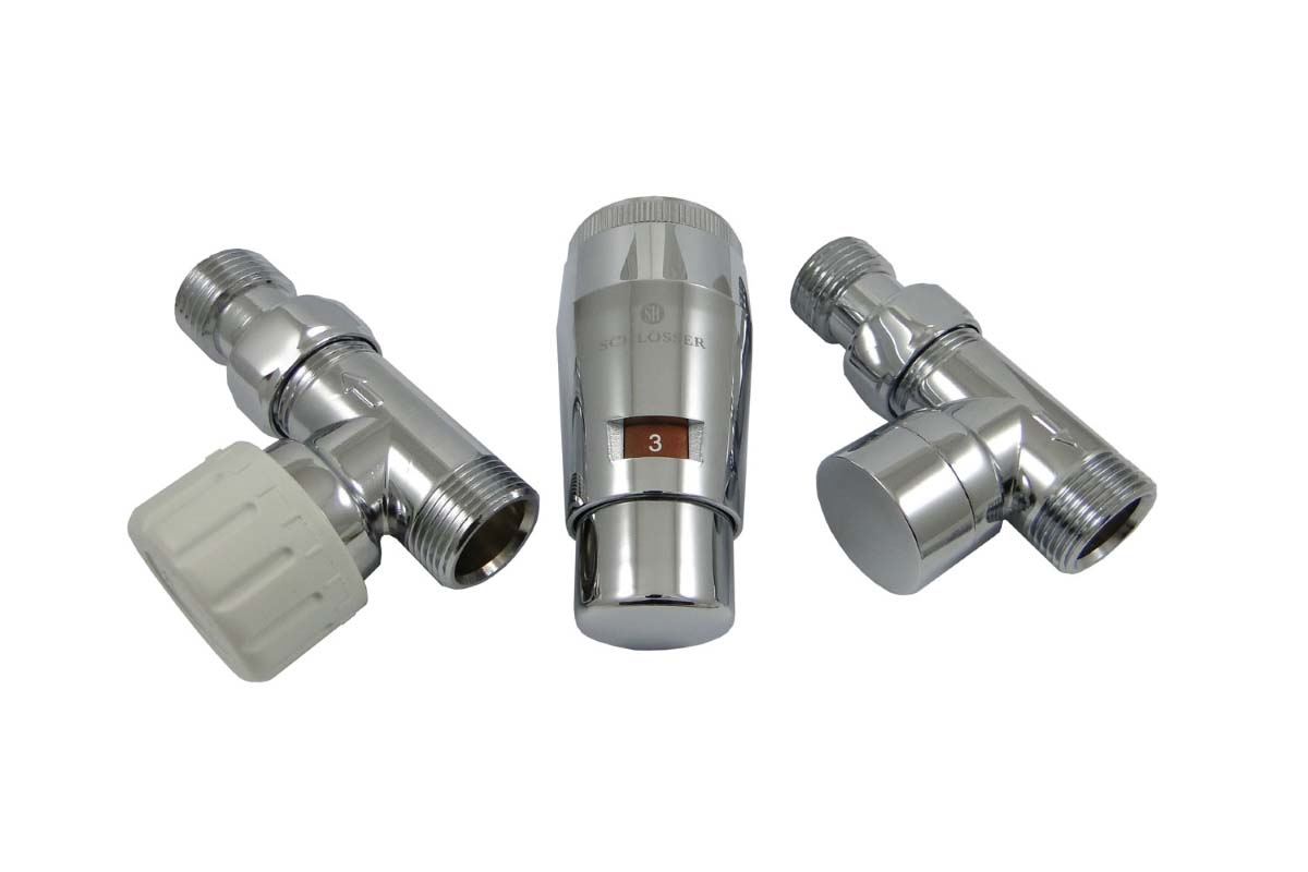 Комплект проходной SCHLOSSER комплект клапанов угловой schlosser