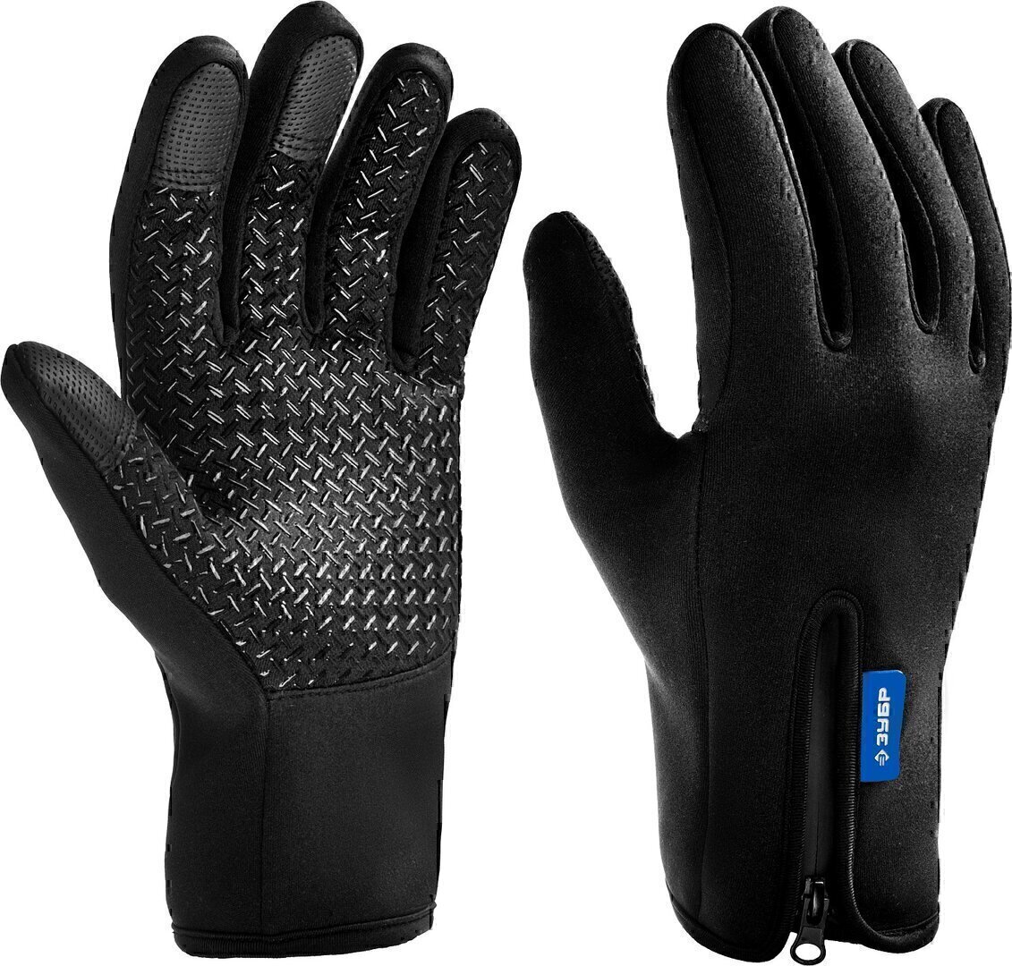 Перчатки Зубр НОРД 11460-XL, размер XL,утепленные ветро- и влаго- защищенные перчатки