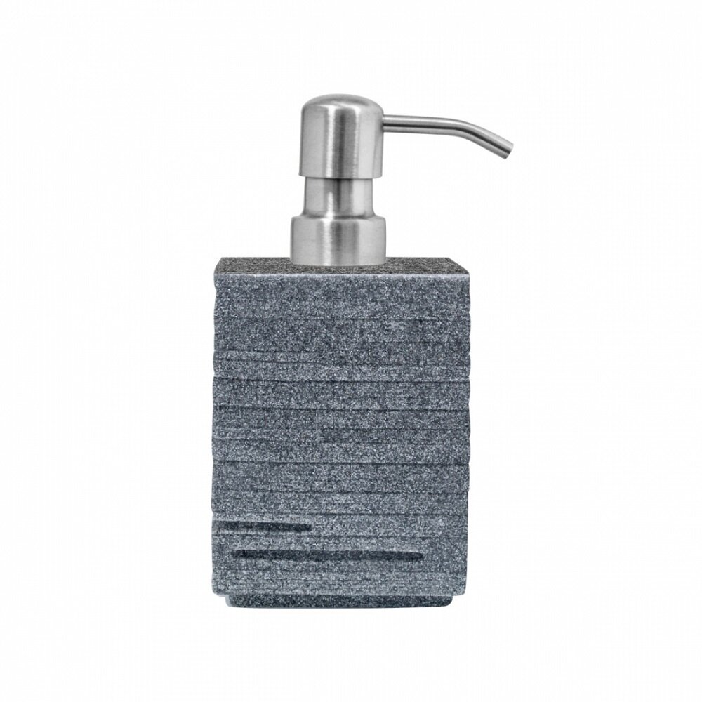 Дозатор для жидкого мыла Brick 22150507 серый - фото 1
