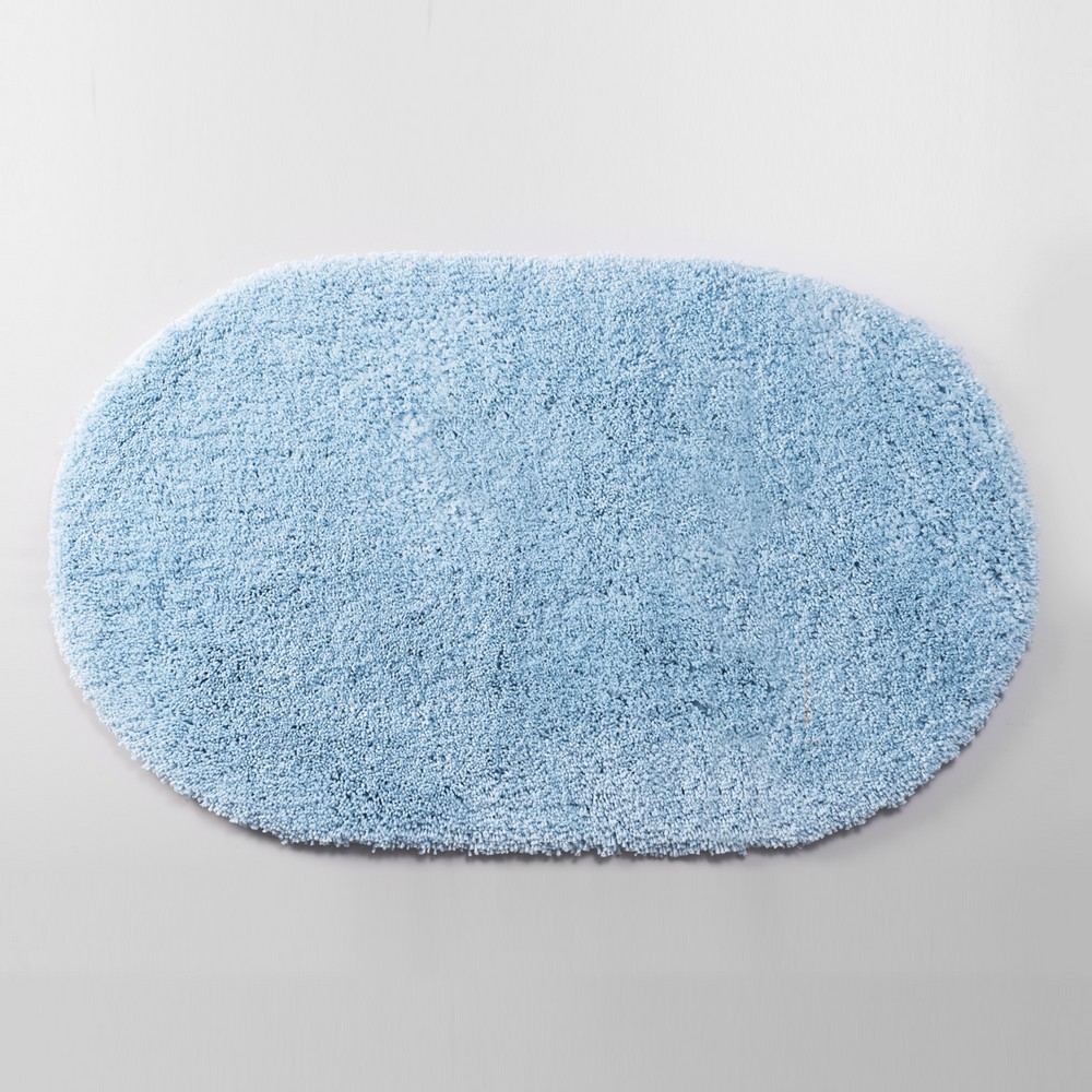 Коврик для ванны Dill Crystal Blue 60х100, микрофибра, термопластичная резина