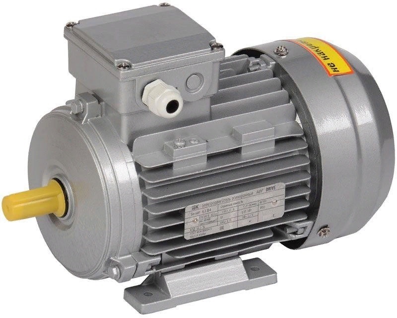 Электродвигатель IEK DRV080-B4-001-5-1510 Аир drive 80B4, 220/380 В, 1.5 кВт, 1500 об/мин