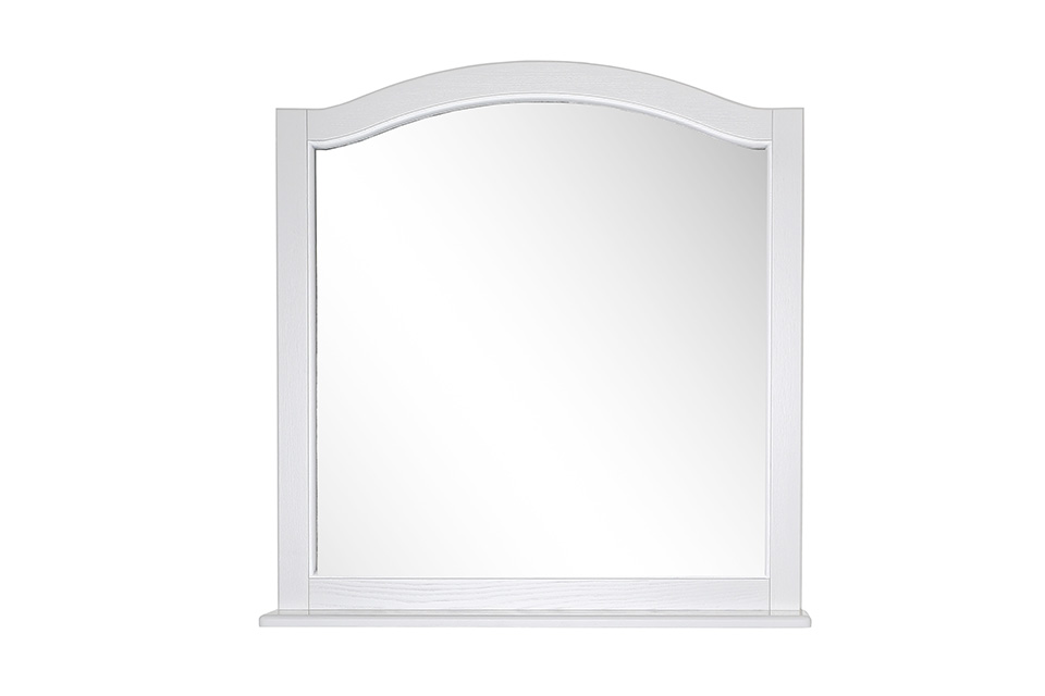 Зеркало Модерн 11231 105 см, цвет белый (патина серебро) Модерн 11231 105 см, цвет белый (патина серебро) - фото 1