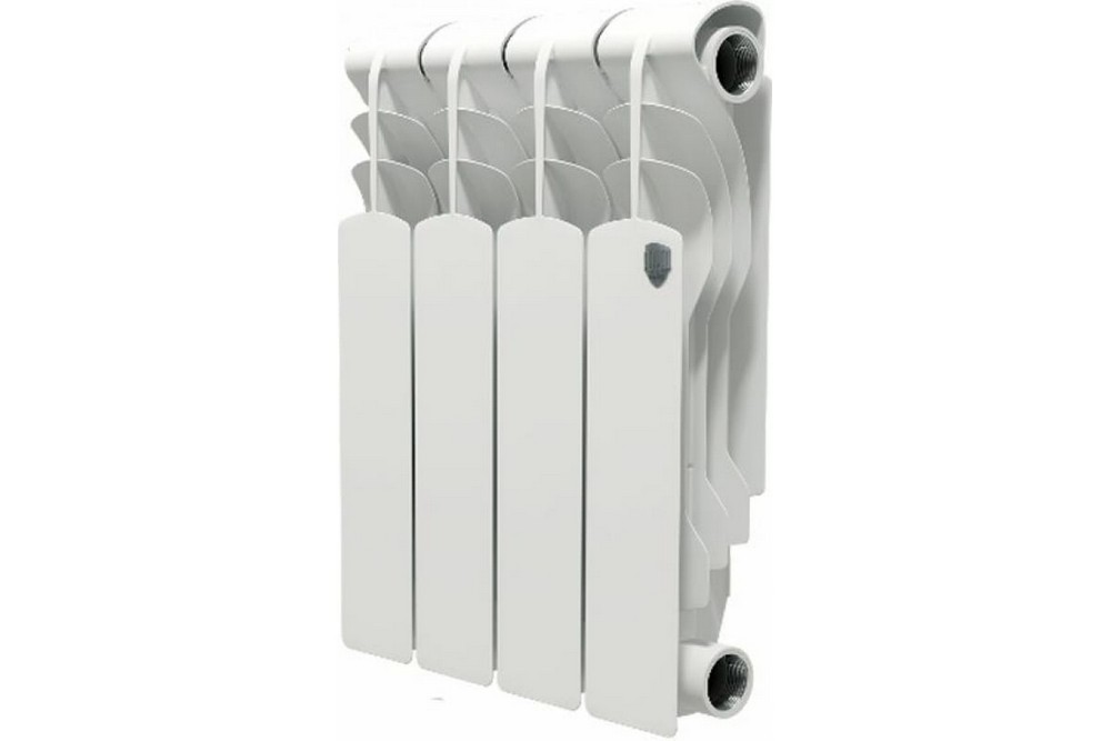 Радиатор биметаллический Revolution Bimetall 350/80 4 секции, белый