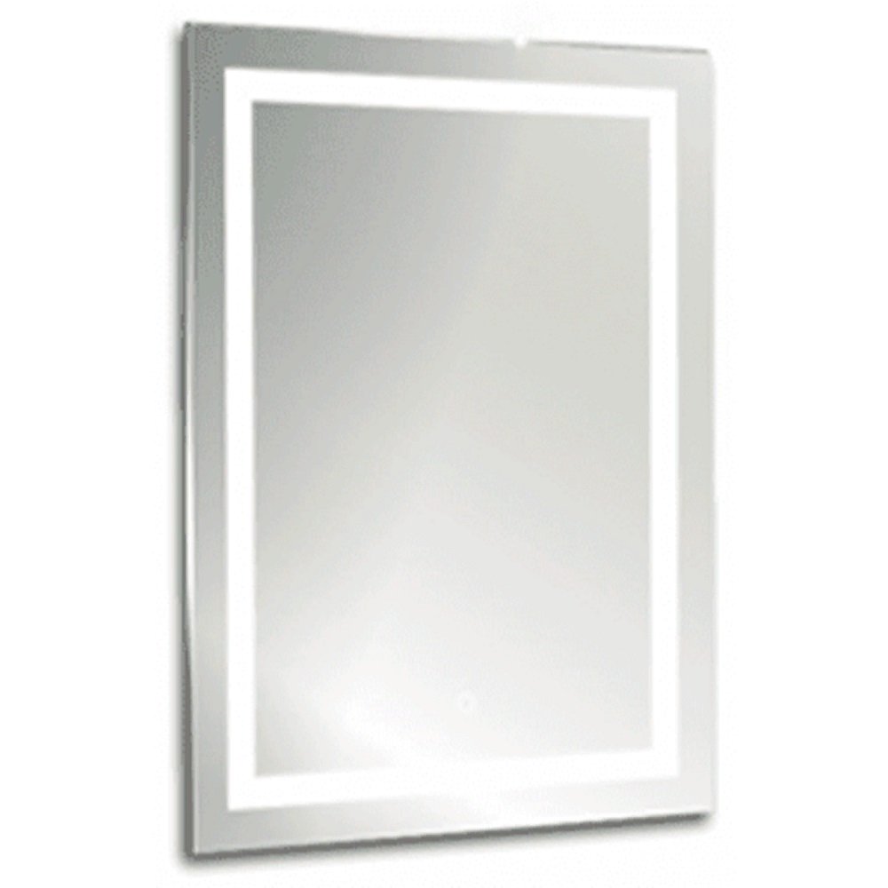 Зеркало Quadro AQQ6080RU50 80х60 мм, подсветка, прямоугольное - фото 1