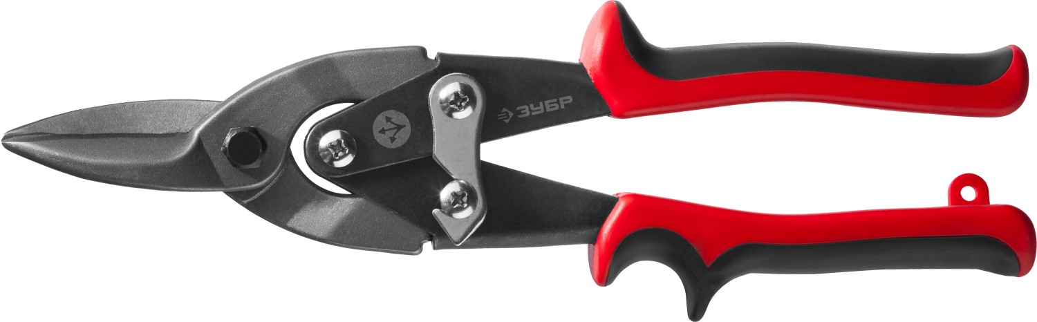 Прямые ножницы Зубр 23140-S по металлу, 250 мм прямые остроконечные ножницы rexant