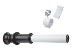 Вертикальный наконечник для коаксиальной трубы KHG71403641 60/100 мм , L=1000 мм для коаксиальной трубы KHG71403641 60/100 мм , L=1000 мм - фото 1