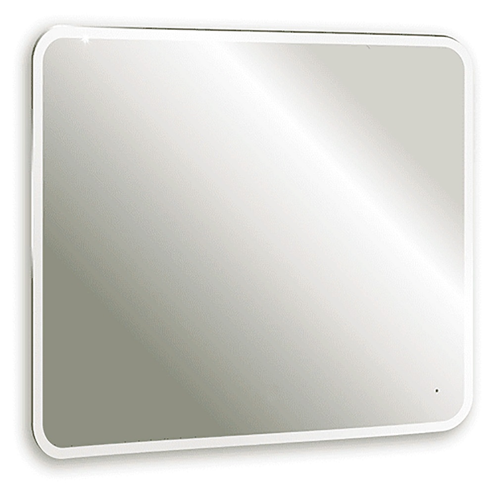 Зеркало Basic AQB10080RU132 80х100 мм, подсветка, антипар, реверс - фото 1